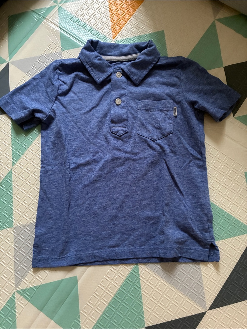 20/25$ 🧸 Kids Blue Polo Shirt with Pocket